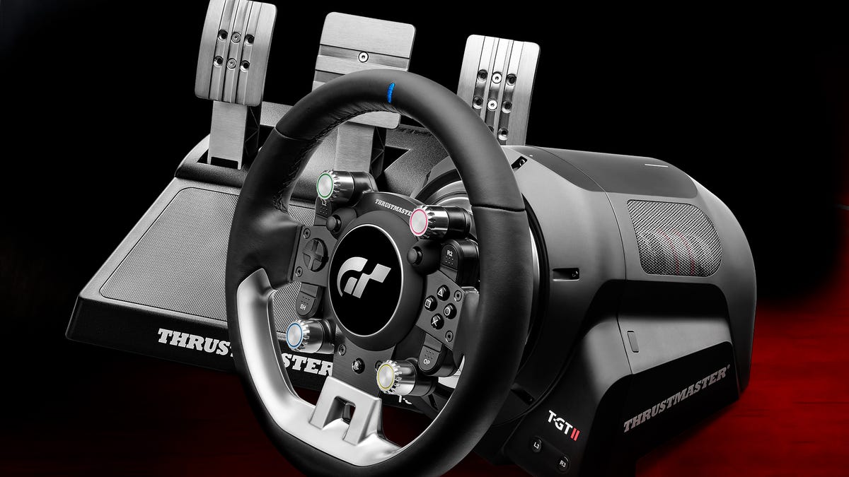 The Thrustmaster T248 racing wheel just took its first price cut