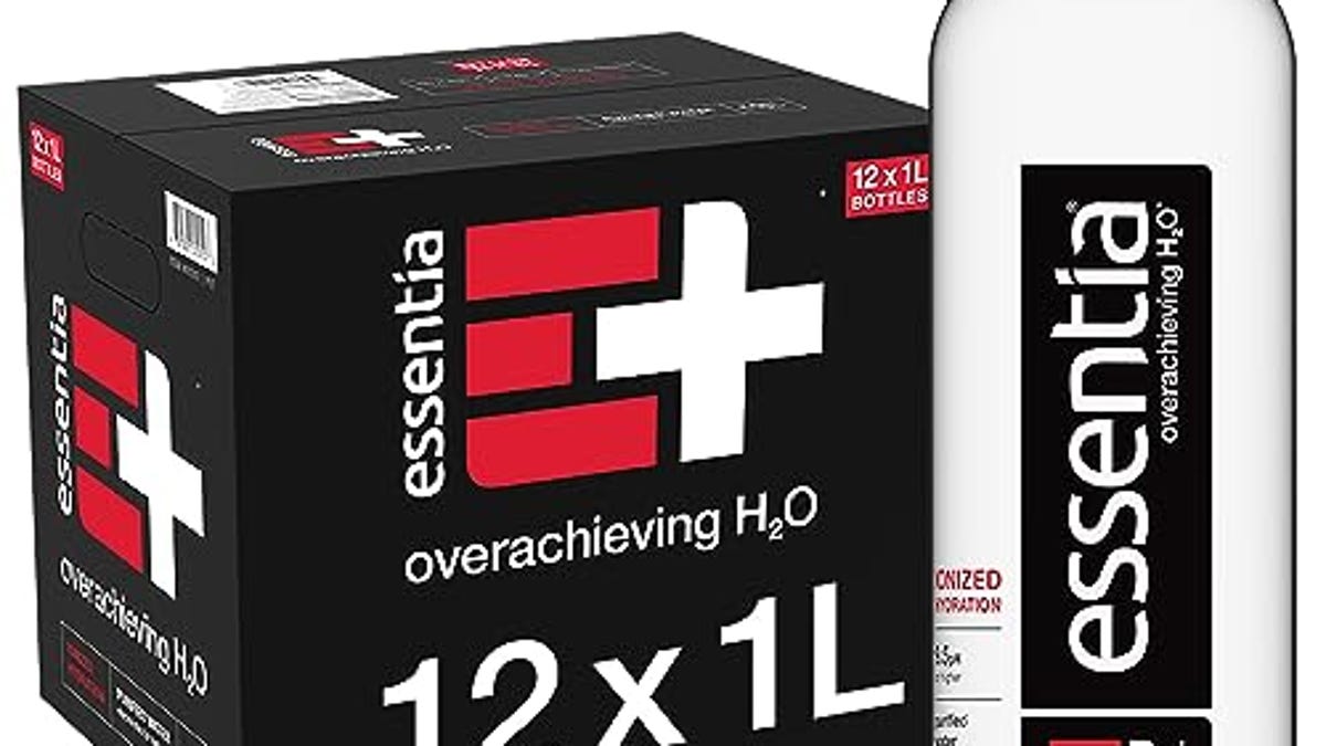 Essentia Water Bottled, Now 24% Off