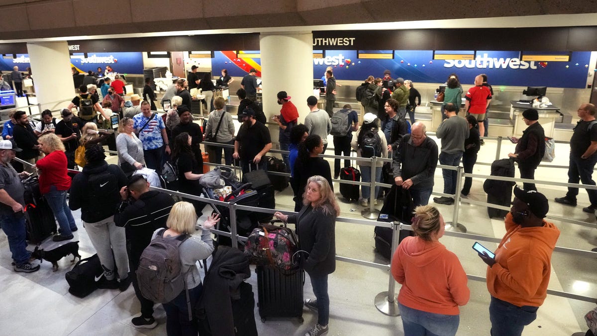 How many flights has Southwest Airlines cancelled?