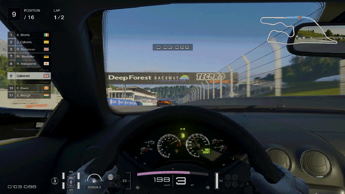 Gran Turismo 7 vs Gran Turismo 6 - Deep Forest Raceway Early Graphics  Comparison (Actual Gameplay) 