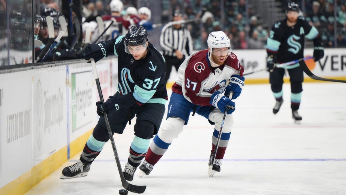 Mikko Rantanen, Nathan MacKinnon power Avs past Kraken