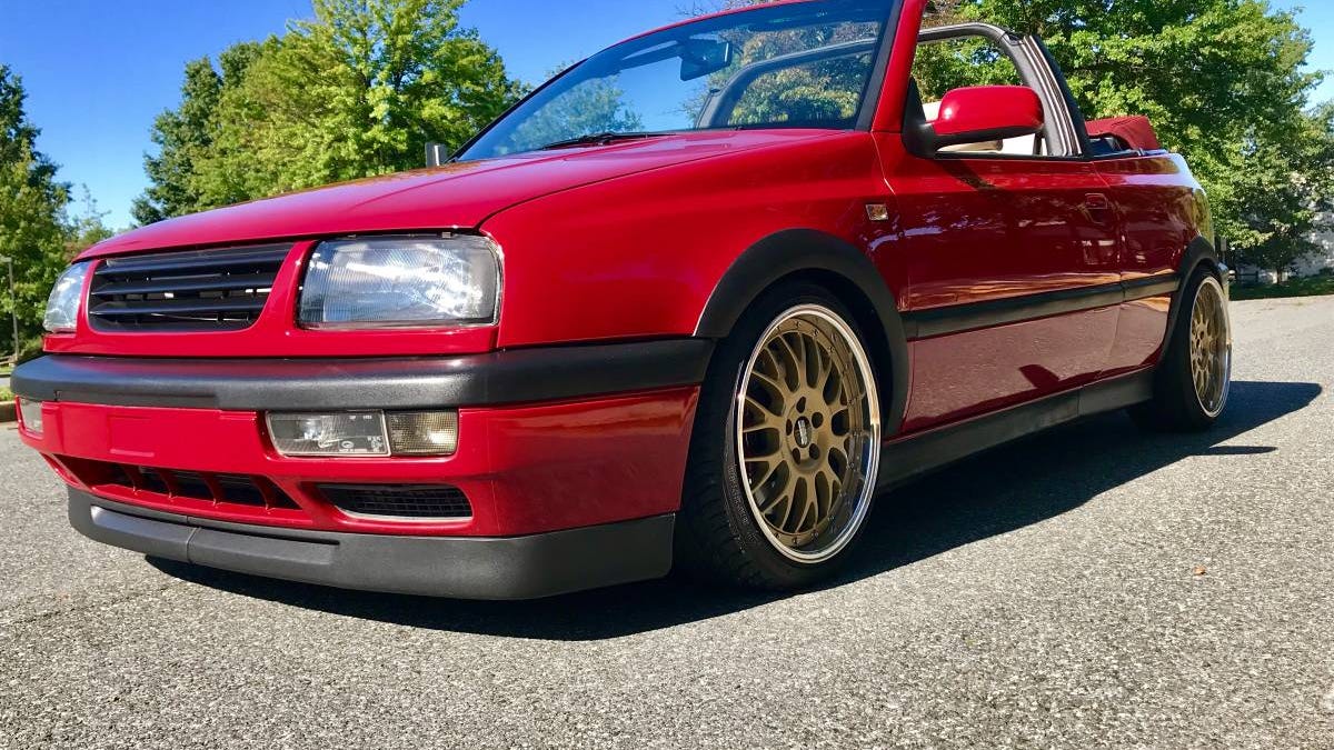 At $15,500, Is This Imola Red 1985 VW Cabrio A Deal?