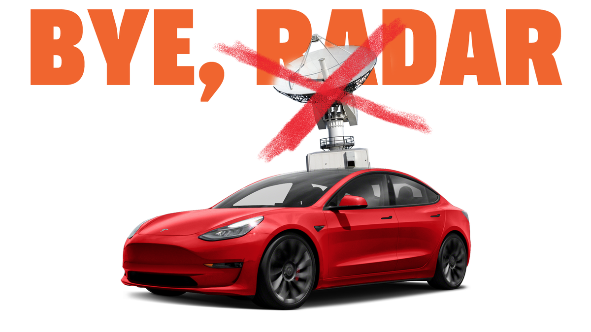 Tesla radar on sale