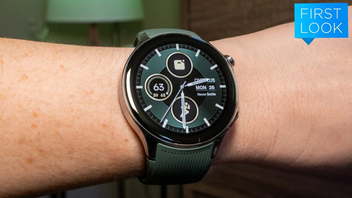 First Look: The OnePlus Watch 2 Is Too Big for My Tiny Wrists