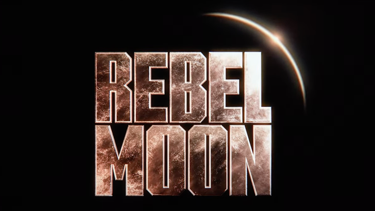 Con at the Zack Snyder Rebel Moon Trailer Launch Event