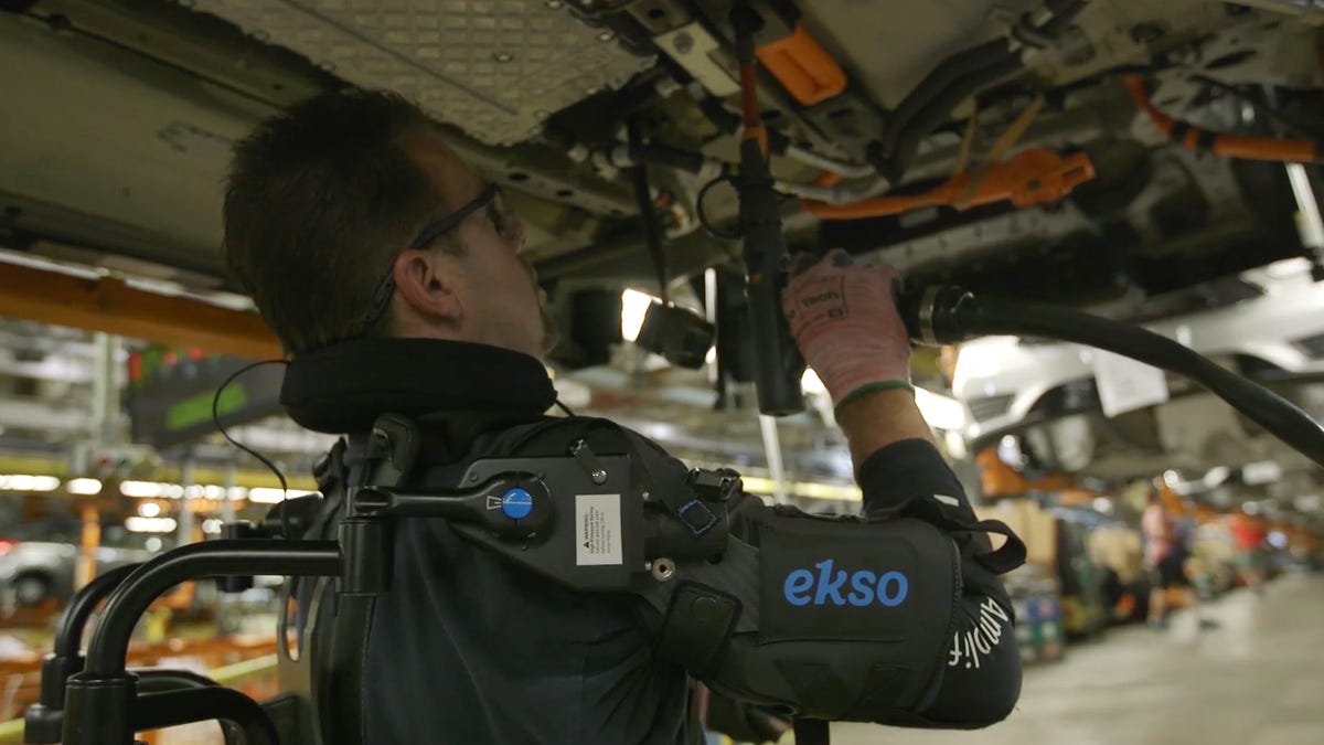 Ford is giving its factory workers robot exo-suits to ease the burden of building cars