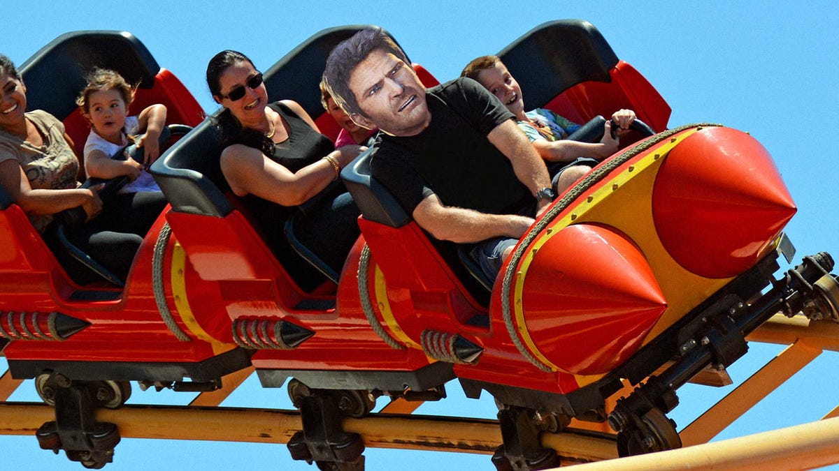 Uncharted The Movie Based On A Game Now A Roller Coaster