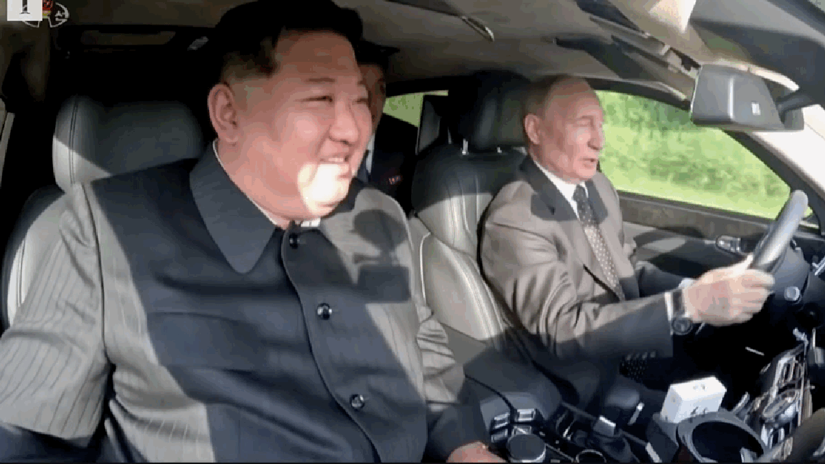 Vladamir Putin And Kim Jong Un Are A Roadtrip Duo Made In Hell