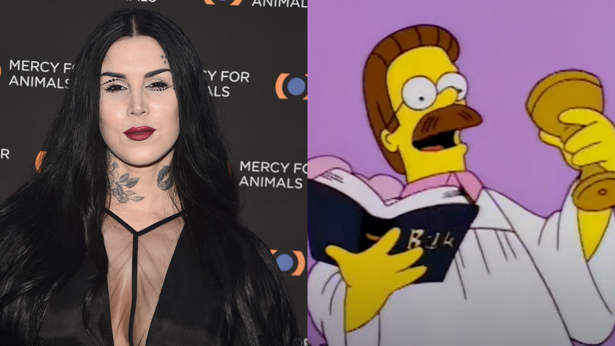 Kat Von D goes full Ned Flanders, gets baptized