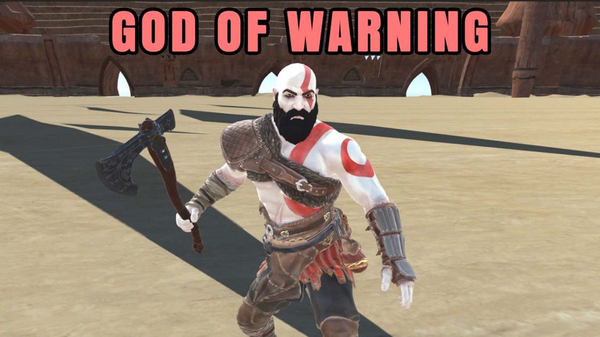 Listen up folks, Kratos doesn't really care if you prefer PS5 ox Xbox