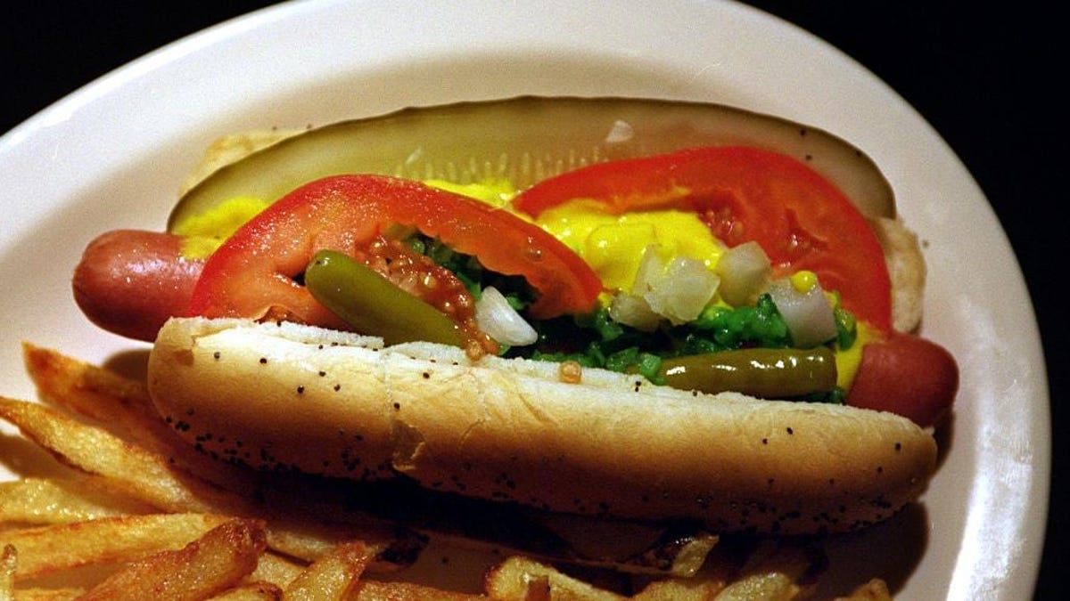 Chicago Style Hot Dogs (Vienna Beef) Recipe 