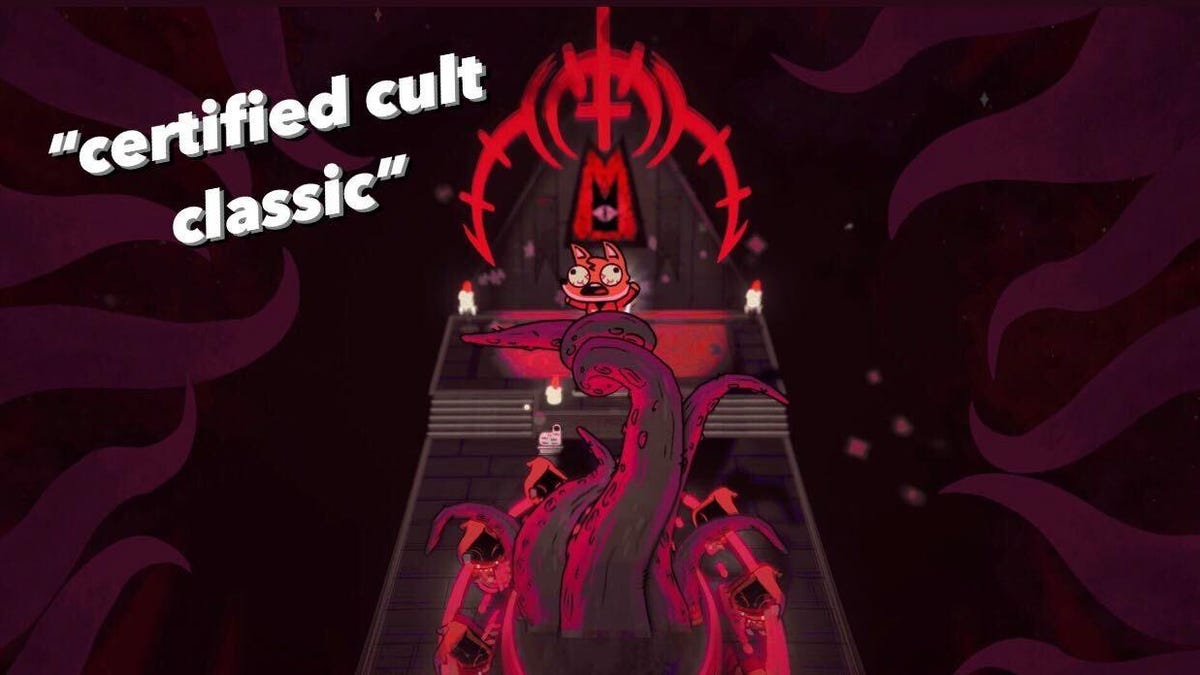 Cult of the Lamb is a roguelike video game developed