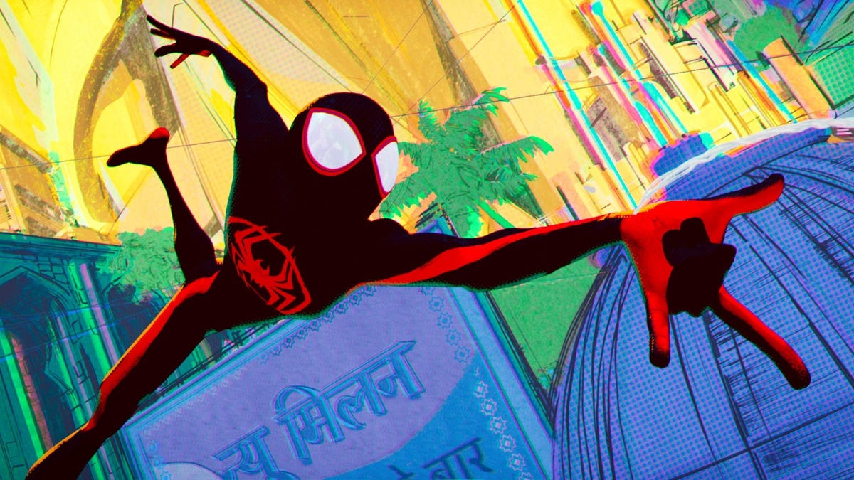 Spider Man Across The Spider Verse Part Tease Miles And Gwen Reunite