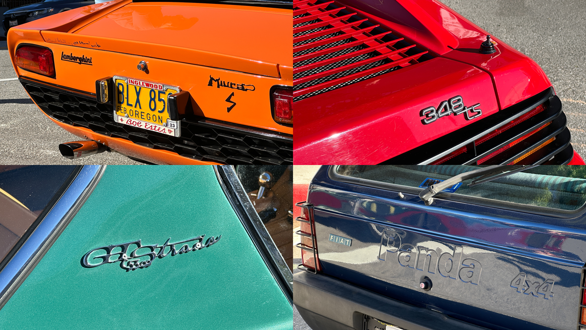 If you like lines and graphic design, go to a classic car show
