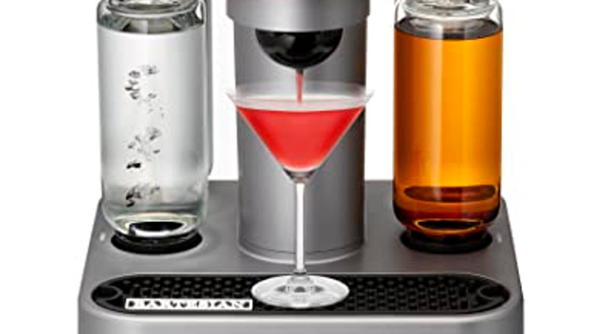 Bartesian Premium Cocktail and Margarita Machine for The Home Bar with Push-Button Simplicity and an Easy to Clean Design (55300), Now 11% Off