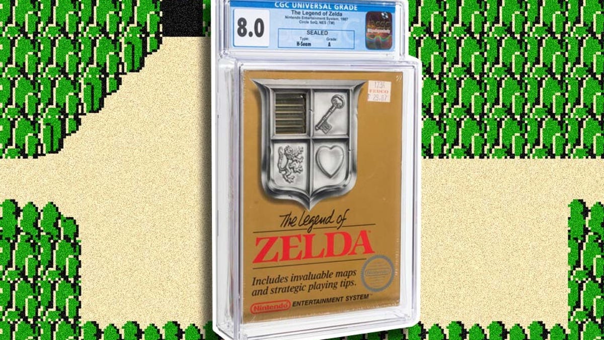 Itin retas Zelda žaidimas aukcione gali būti parduotas už daugiau nei 700 000 USD