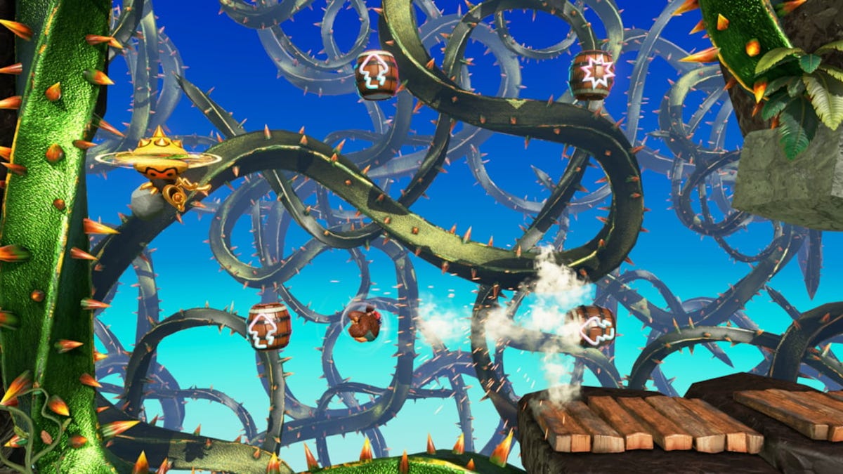 Donkey Kong Bananza Does The One Thing I've Wanted For Decades: Stickerbush Symphony And Bramble Blast Back Together Again
