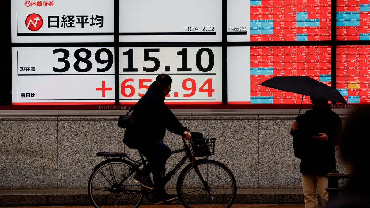 The Nikkei Hit A New High—even As Japan Slipped Into Recession