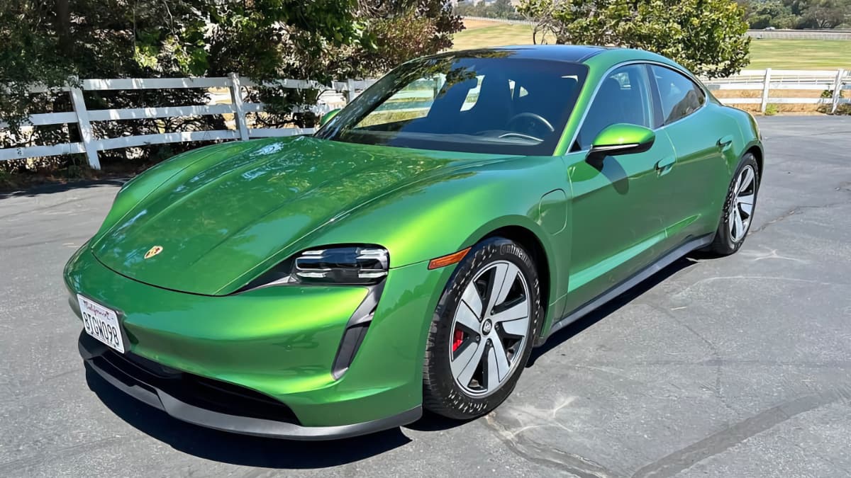 At $64,000, Will This 2020 Porsche Taycan 4S Make It Easy Being Green?