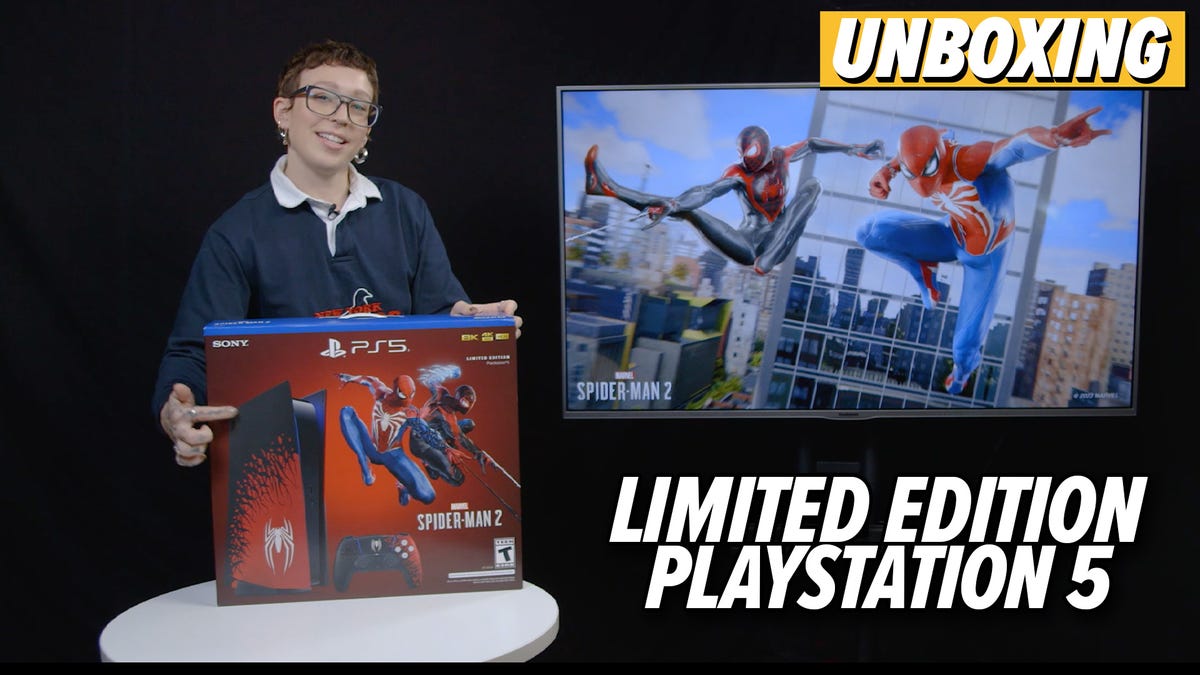 Unboxing PlayStation 5 versión SPIDER-MAN 2 [Edición Limitada