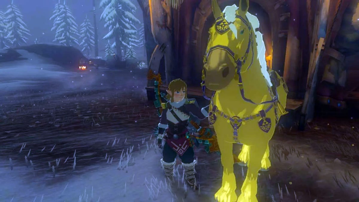 Tears of the Kingdom save w/ special horses [The Legend of Zelda