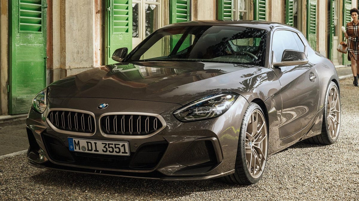 BMW Z4 coupe concept unveiled, no plans for production - Drive