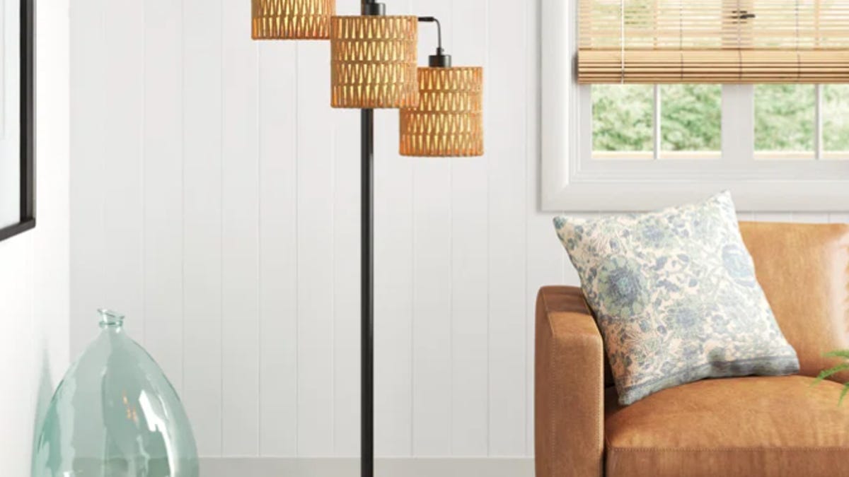 Opt for Timeless Elegance with Coleford 65″ Tree Floor Lamp, 80% Off at Wayfair!