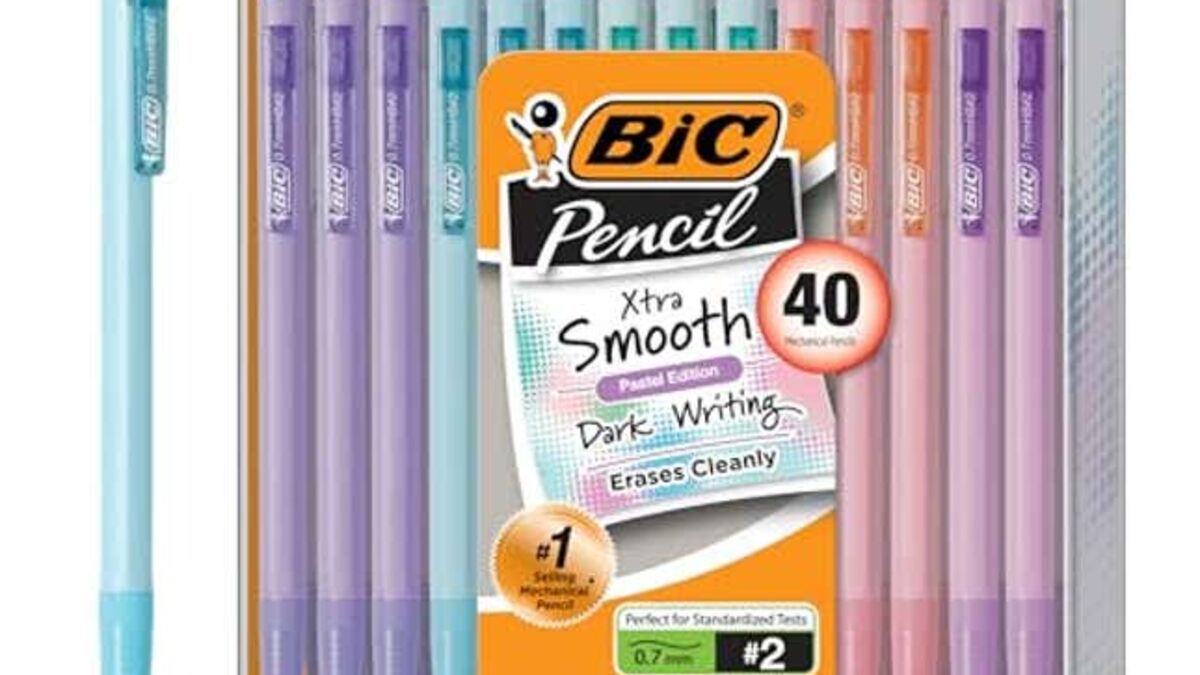 BIC Mechanical Pencils 48-Pack - Xtra-Sparkle & Xtra-Strong Medium Point Pencils