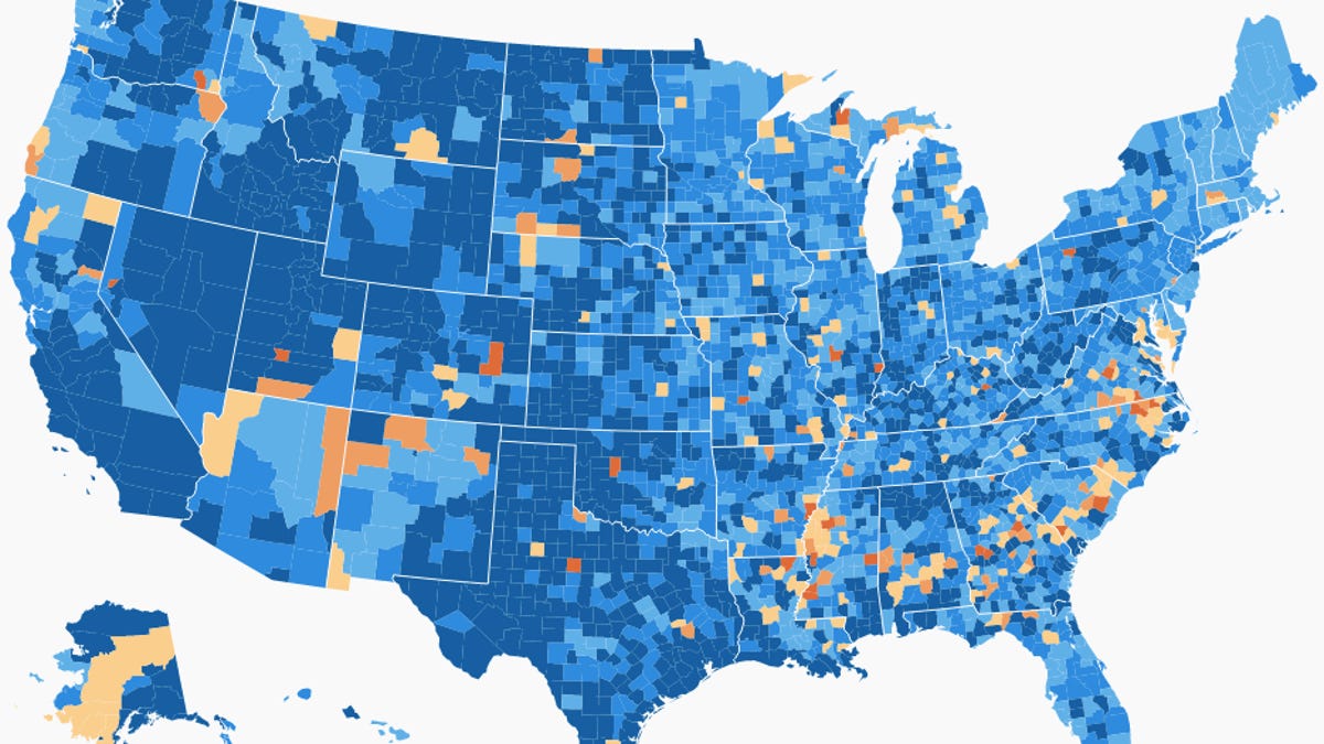 Where there are more women than men working in the US