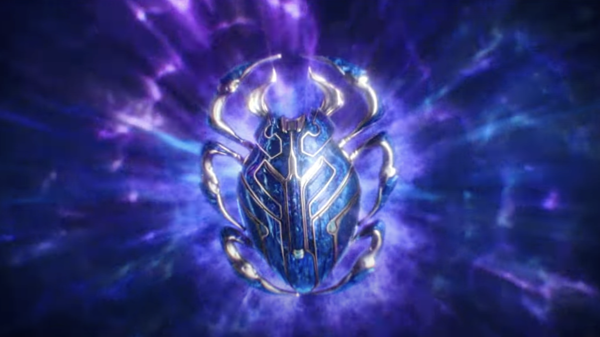 You can watch Blue Beetle at home from next week