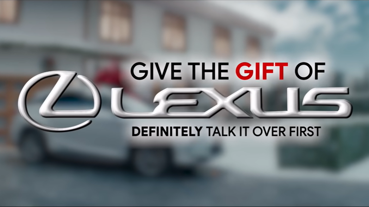 Lexus’ December To Remember Ad Campaign Just Turned 25, So Why Has Nobody Gifted Me A New Car Yet?