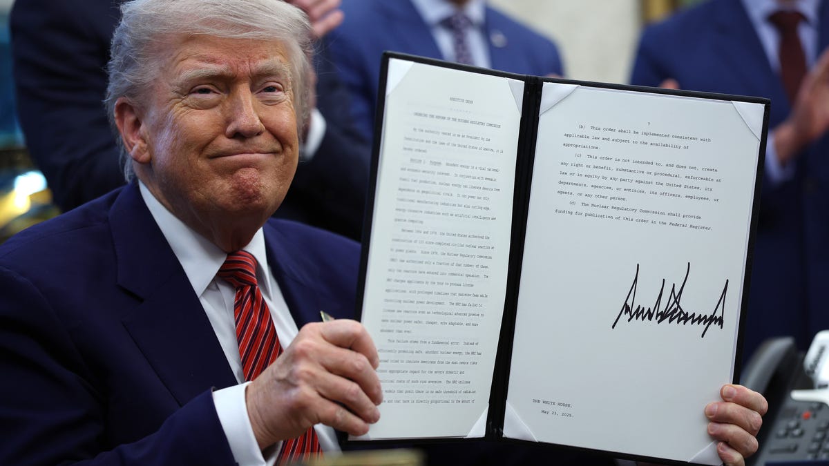 Trump wants more nuclear power plants. Nuclear stocks surge