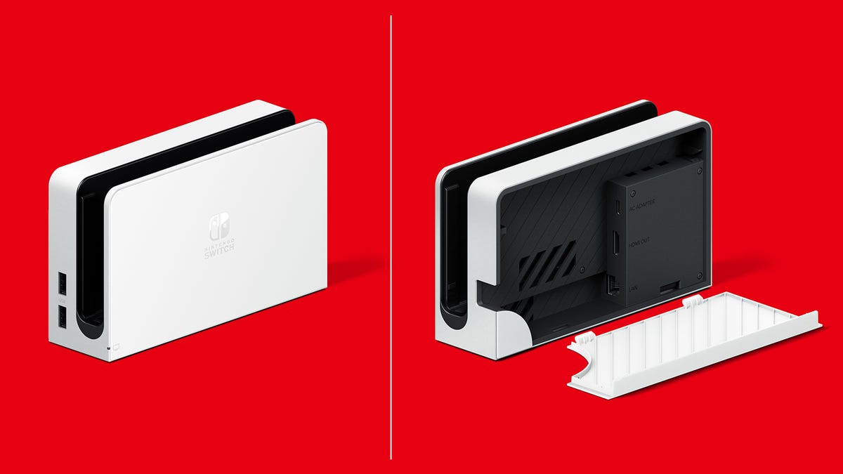 The Nintendo Switch OLED Dock Can Be Purchased Separately