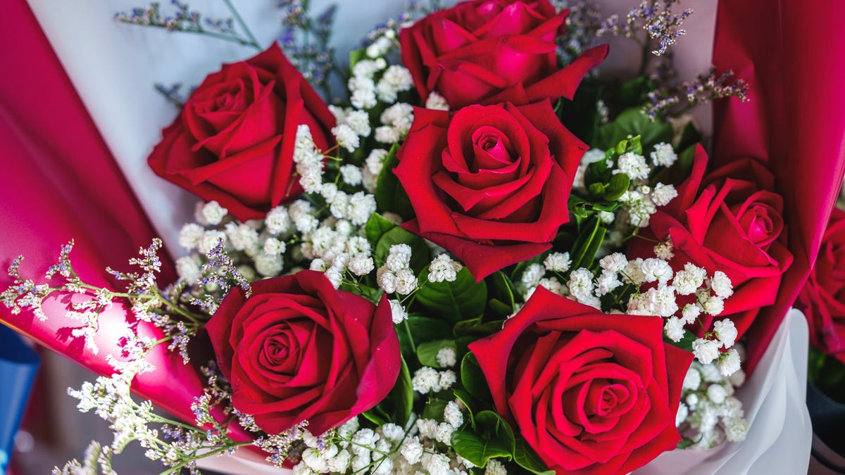 Your Valentine's Day bouquet is racking up frequent flyer miles