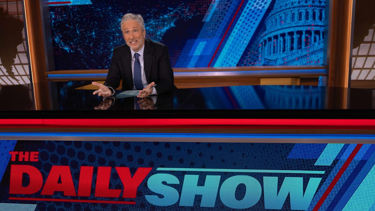 Jon Stewart staat Gaza toe de zonsverduistering op The Daily Show te blokkeren