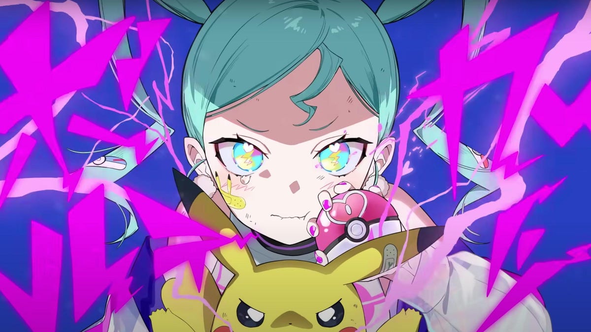 What if Hatsune Miku was a Pokémon Trainer?