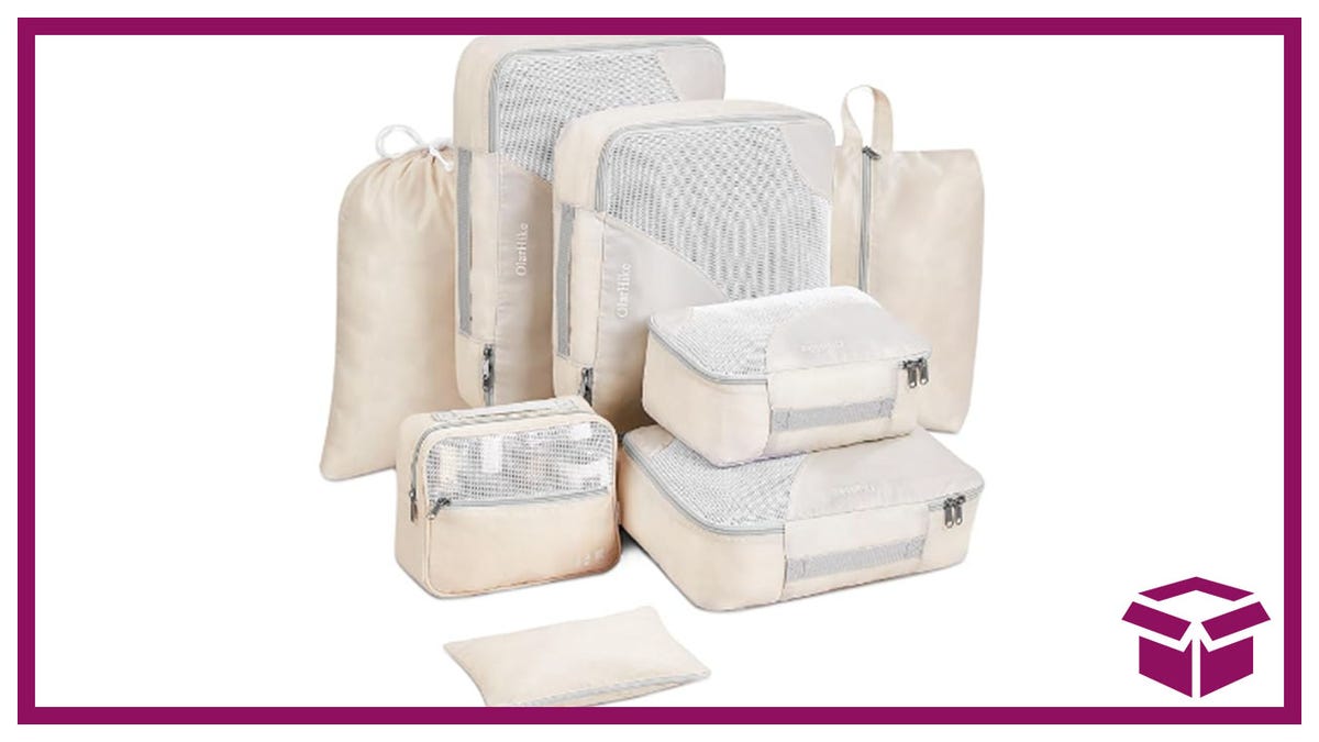 Level-up Your Packing Game with Packing Cubes for Your Travel, 20% Off