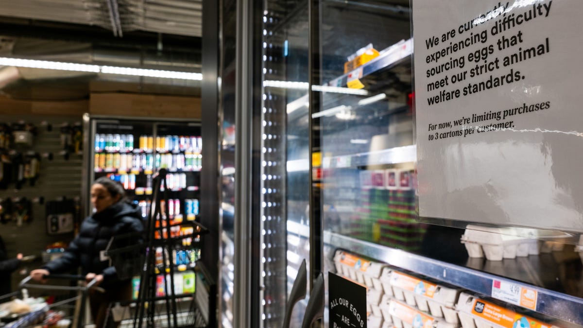 Costco, Whole Foods, and Trader Joe's are limiting how many eggs customers can buy