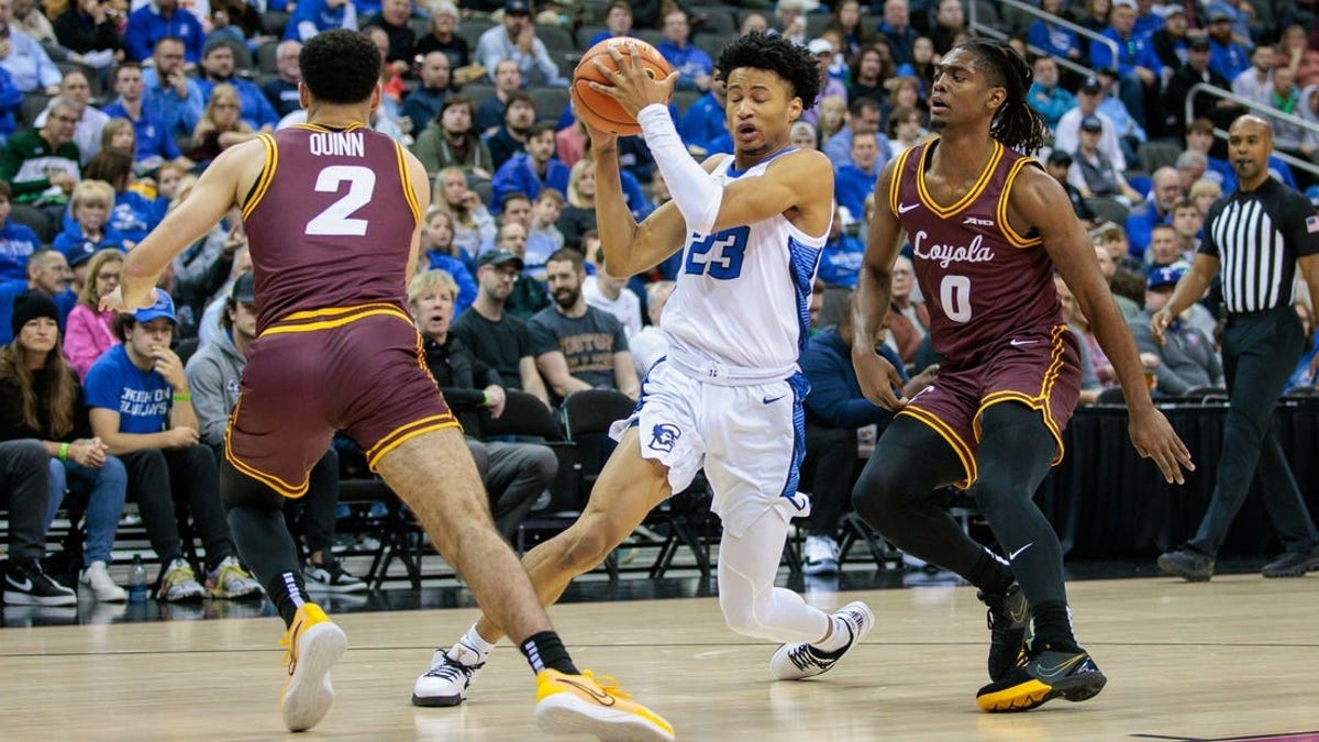 Ryan Kalkbrenner Guides No. 8 Creighton Past Loyola Chicago