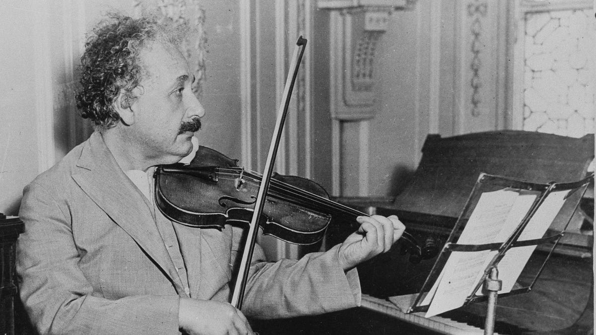Einstein’s musical talent helped propel his scientific breakthroughs