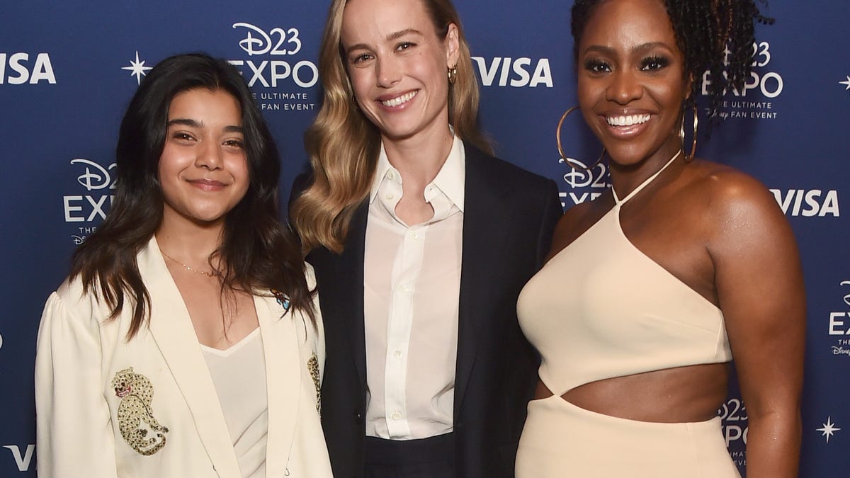 The Marvels' Shows First Footage With Brie Larson, Teyonah Parris, Iman  Vellani at D23, the marvels 