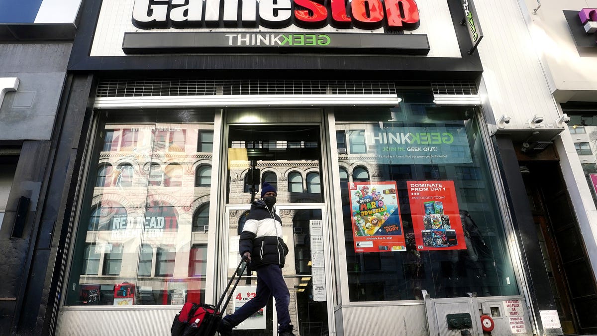 GameStop stock is plummeting in what could be its worst day in a year