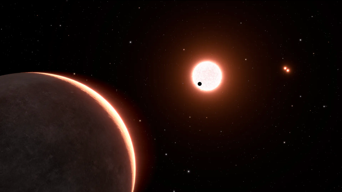The Hubble Telescope has measured the size of an Earth-sized exoplanet