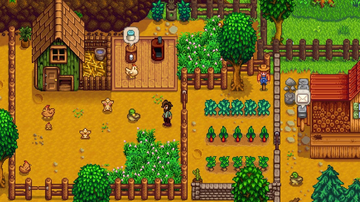 Dave says Stardew Valley update 1.6 includes a major overhaul to the sword