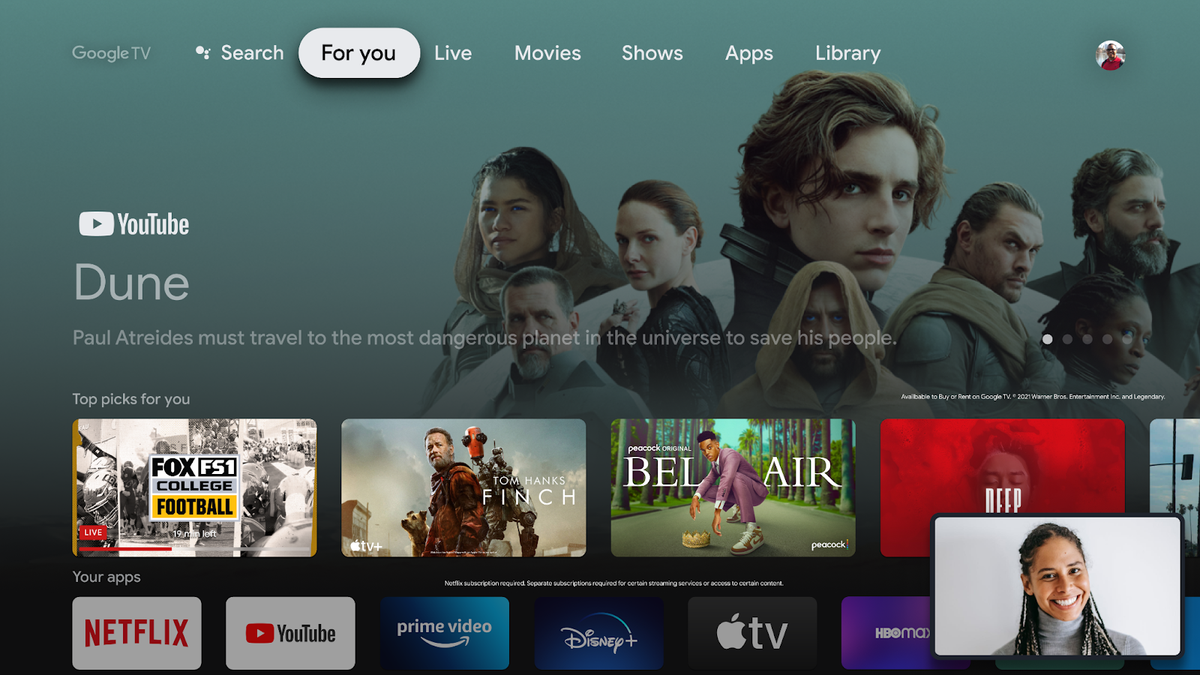 Google TV is Getting a Neat Picture-in-Picture Mode