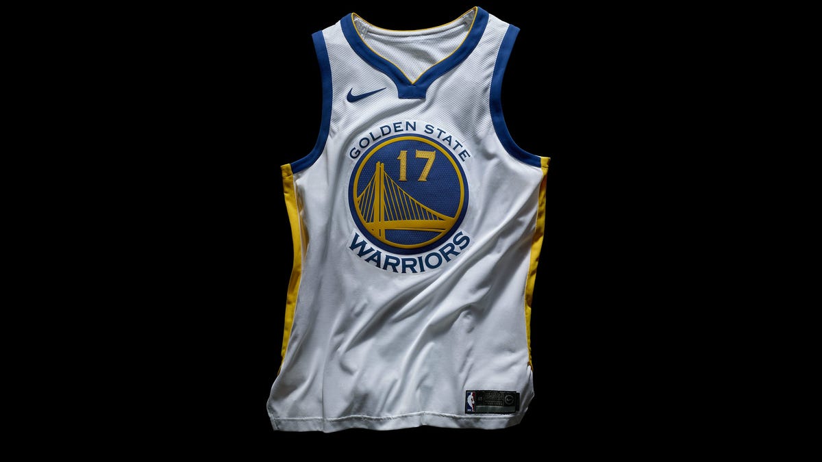 Nike revealed the new 2017-2018 NBA uniforms, each made with the equivalent  of 20 recycled plastic bottles