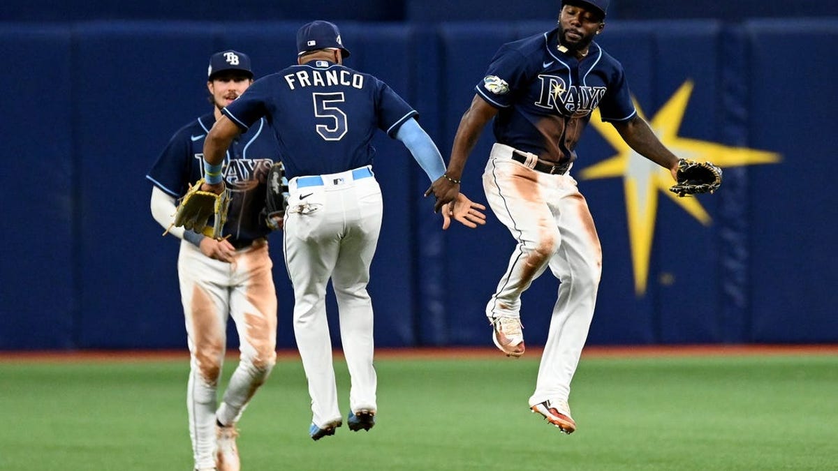 St. Petersburg, FL. USA; Tampa Bay Rays shortstop Wander Franco (5