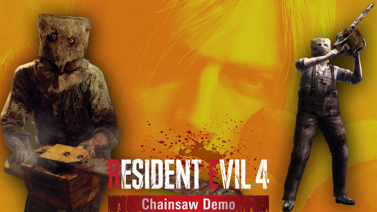 Resident evil 4 Remake Chainsaw Demo base ps4 version with mix of, re 4  remake ps4 