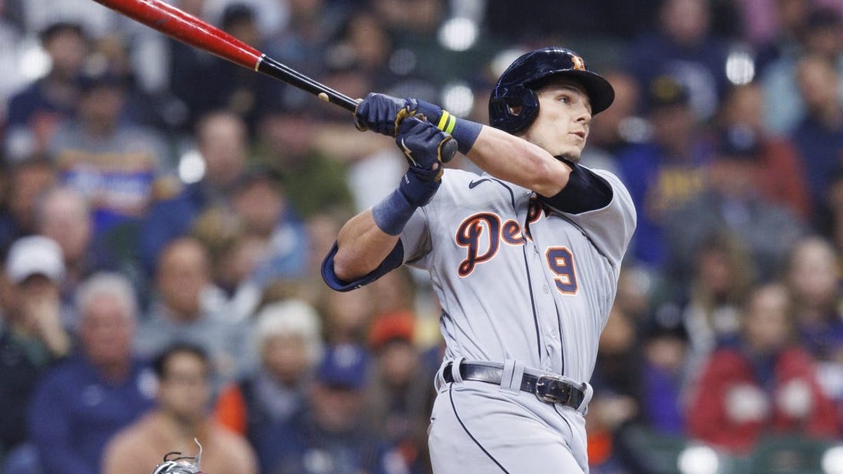 Detroit Tigers' Nick Maton breaks slump with home run vs. Brewers