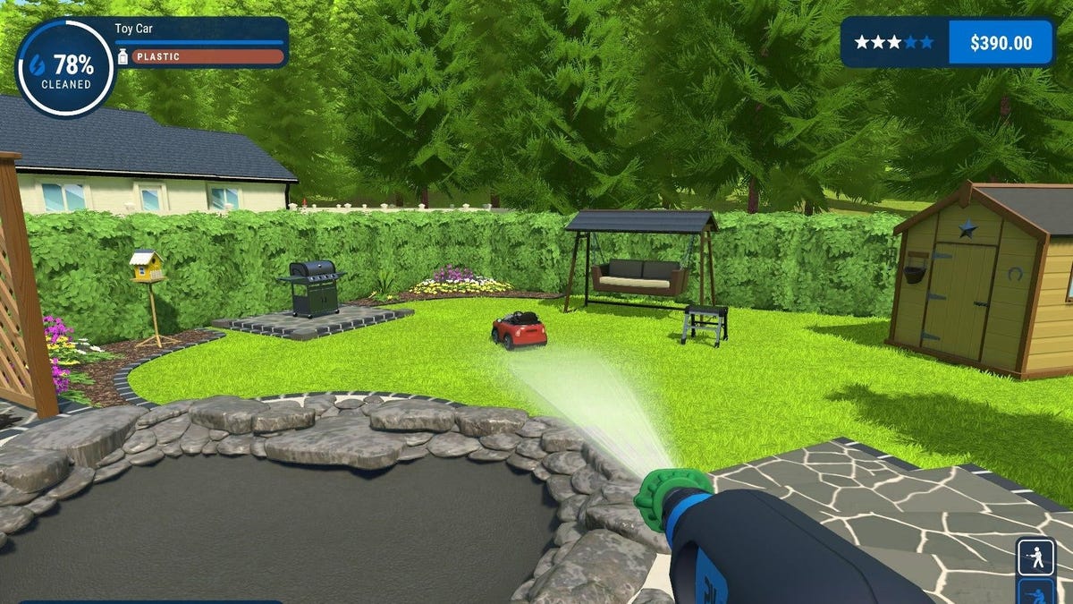 Clean The Back Garden, PowerWash Simulator Wiki